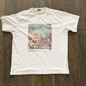 Kith Madjeen Isaac “The Block Is Hot” Graphic Tee White Artist Series